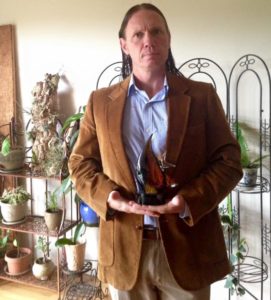Todd Gardner, the 2013 MASNA Aquarist of the Year Award winner.